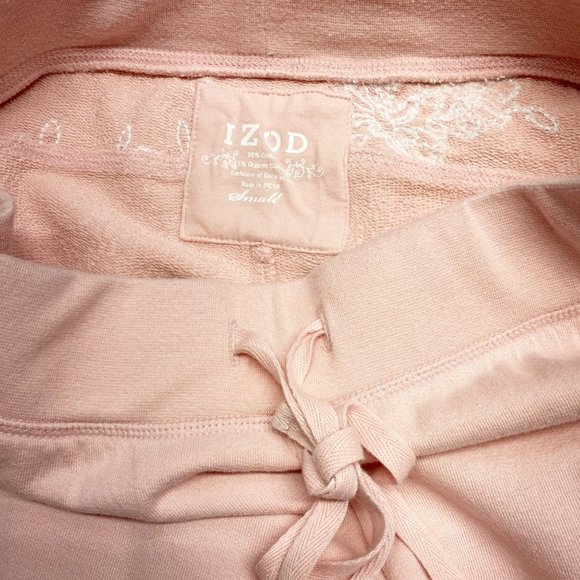 IZOD 3 Piece Jersey Knit Matching Lounge Set S - Picture 12 of 15